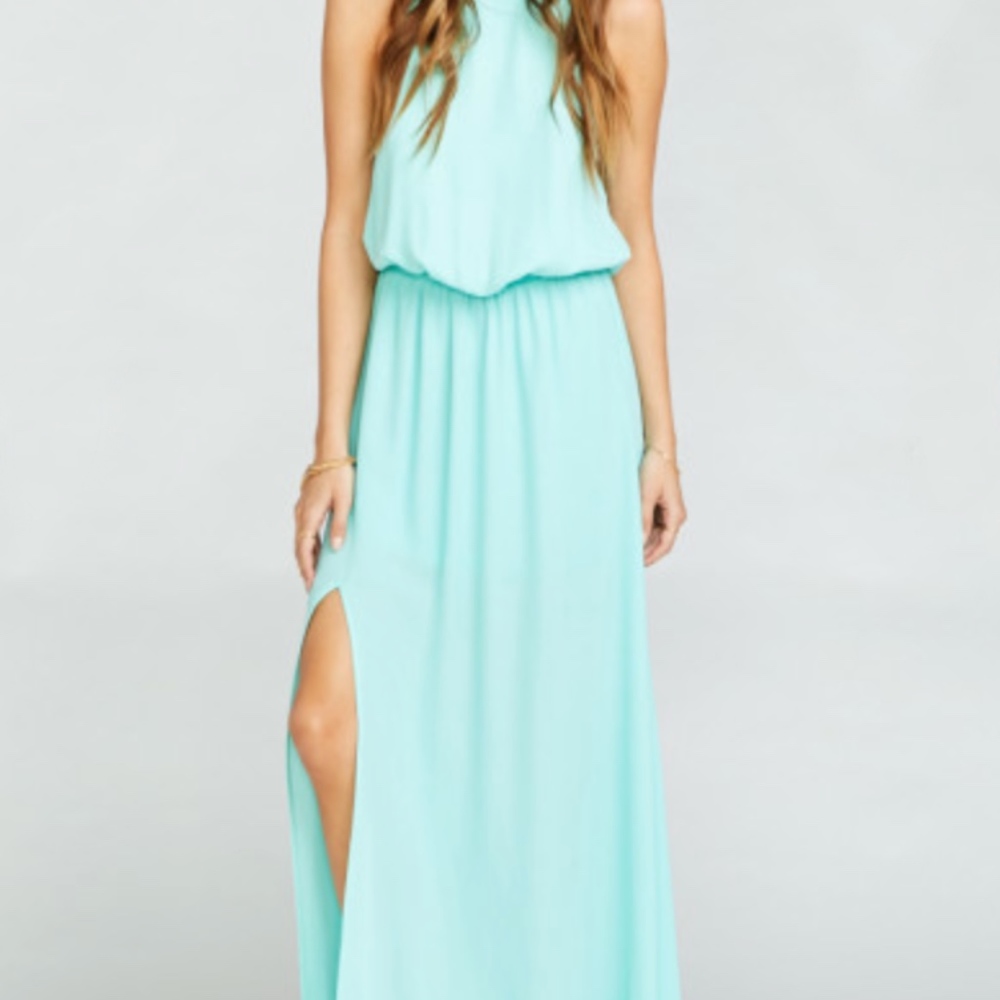 Show Me Your Mumu Heather Halter Dress
